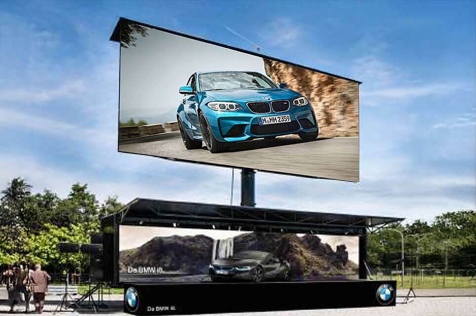 Mobile LED screens }}